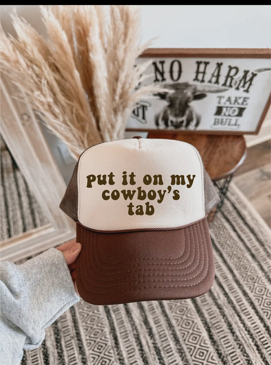 Put it on my Coby’s tab Hat